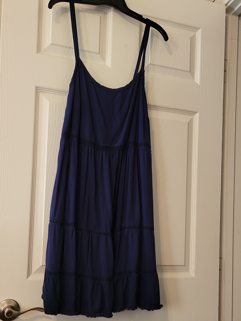 torrid Navy Blue Slip Dress with Spaghetti Straps